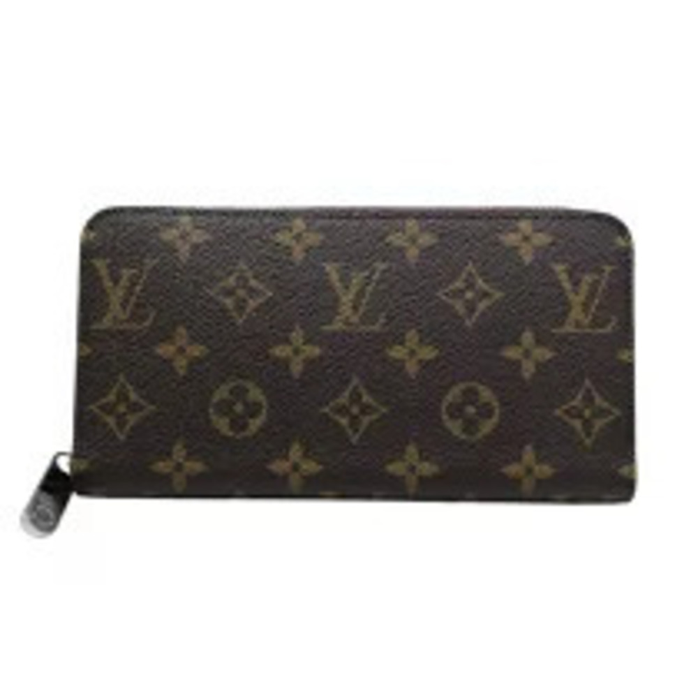 Louis Vuitton Zippy Wallet Silver Monogram Long
